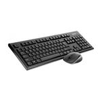  Комплект (клавиатура + мышь) A4Tech 7100N, беспроводной, классический, Радио(USB), черный (7100N) 