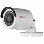  Камера уличная цилиндрическая HiWatch DS-T100 2.8 mm 1Мп HD-TVI камера с ИК-подсветкой до 20м 