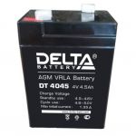  Аккумуляторная батарея DT 4045 Delta 4V 4,5Ah 